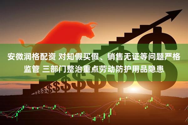 安微润格配资 对知假买假、销售无证等问题严格监管 三部门整治重点劳动防护用品隐患
